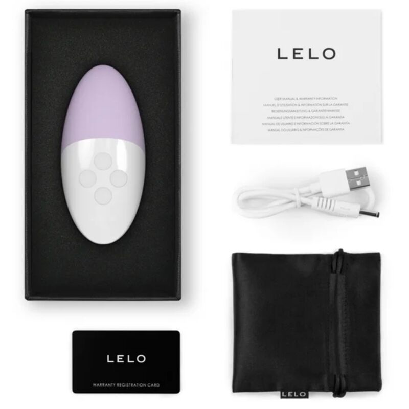 Lelo-Siri 3 Massaggiatore per Clitoride Lavanda Calma-Silicone, 7 · Vibratori (imaginea 5)