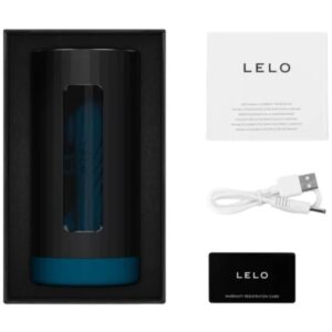 Lelo-F1S V3 Masturbatore Maschio Teal Xl-Silicone, App · Masturbatori (imaginea 4)