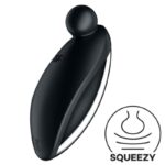 Satisfyer Vibrator-Spot on 2 Vibrator Lay-on Nero-Silicone, 12 · Vibratori