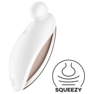Satisfyer Vibrator-Spot on 2 Lay-on Vibrator White-Silicone, 12