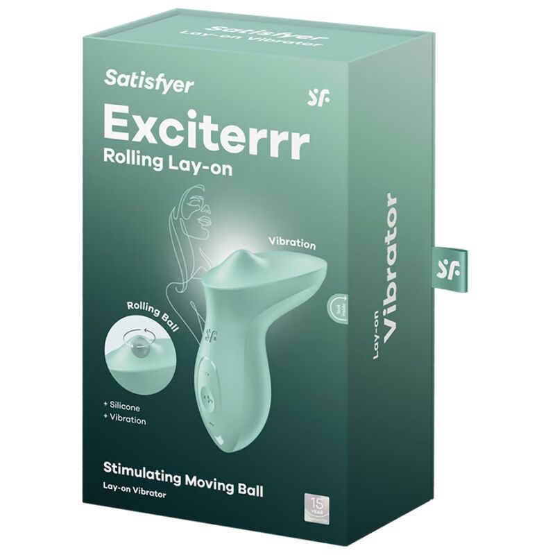 Satisfyer Vibrator-Exciterrr Lay-on per Clitoride, Colore · Vibratori (immagine 5)