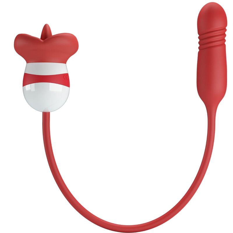 Fun Toys-Ashlynn Masturbatore Orale Rosso-Silicone, 5 velocità 1 Fun Toys-Ashlynn Masturbatore Orale Rosso-Silicone, 5 velocità — PRETTY LOVE · Masturbatori
