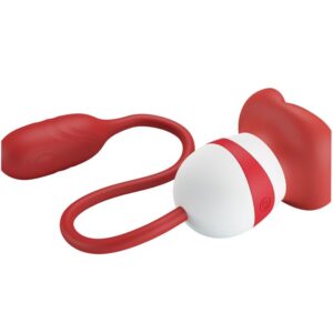Fun Toys-Aliyah Masturbatore orale Rosso-Silicone, 5 velocità — PRETTY LOVE · Masturbatori (imaginea 6)