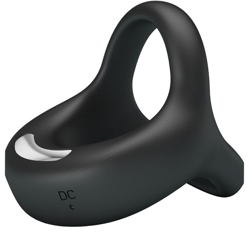 For Him-Elliott Anello Vibratore Nero-Silicone, 10 velocità 5 For Him-Elliott Anello Vibratore Nero-Silicone, 10 velocità — PRETTY LOVE · Anelli & Guaine per pene (imaginea 5)