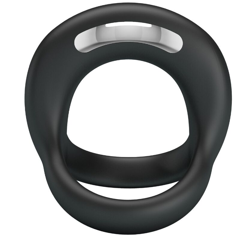 For Him-Elliott Anello Vibratore Nero-Silicone, 10 velocità 3 For Him-Elliott Anello Vibratore Nero-Silicone, 10 velocità — PRETTY LOVE · Anelli & Guaine per pene (imaginea 3)
