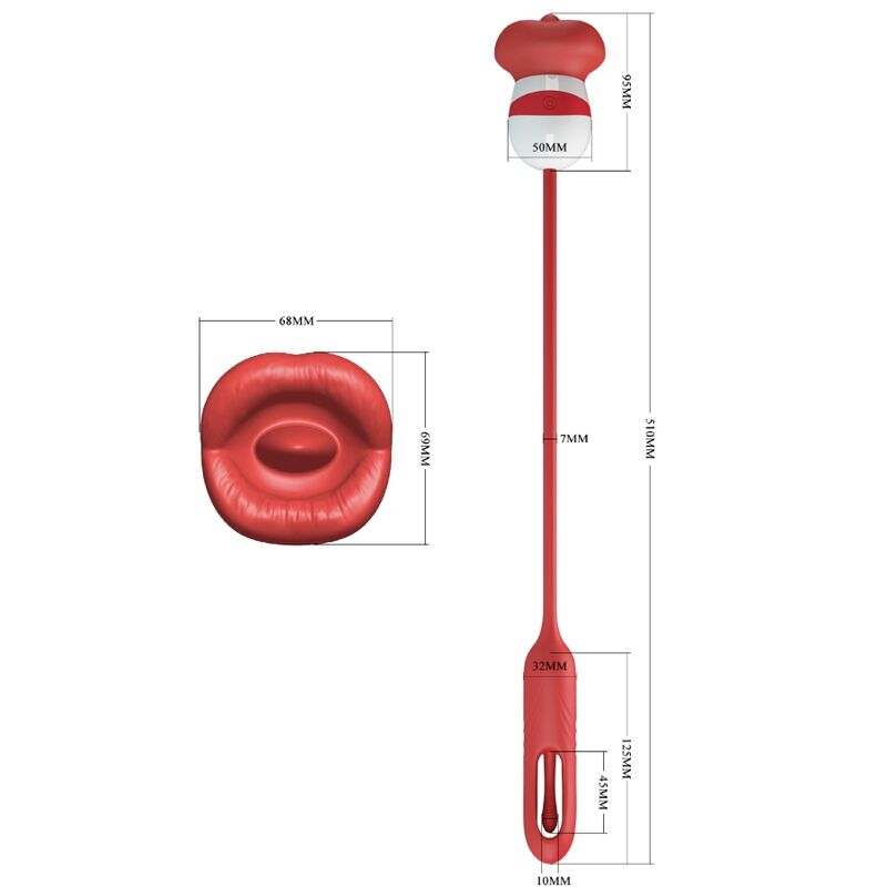 Romance-Alyss Masturbatore orale Rosso-Silicone, 5 velocità 3 Romance-Alyss Masturbatore orale Rosso-Silicone, 5 velocità · Masturbatori (imaginea 3)