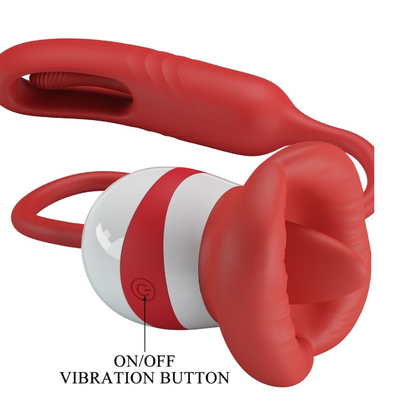 Romance-Alyss Masturbatore orale Rosso-Silicone, 5 velocità 5 Romance-Alyss Masturbatore orale Rosso-Silicone, 5 velocità · Masturbatori (imaginea 5)