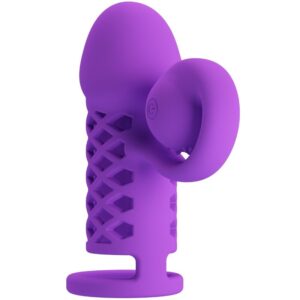 Romance-Harden Purple Guaina Esteso con 10 Funzioni · Anelli & Guaine per pene (imaginea 3)