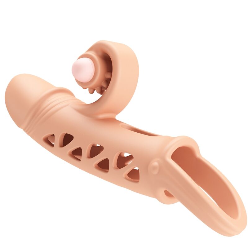 Romance-Guaina Estensore Vibrazione-Silicone · Anelli & Guaine per pene (immagine 2)