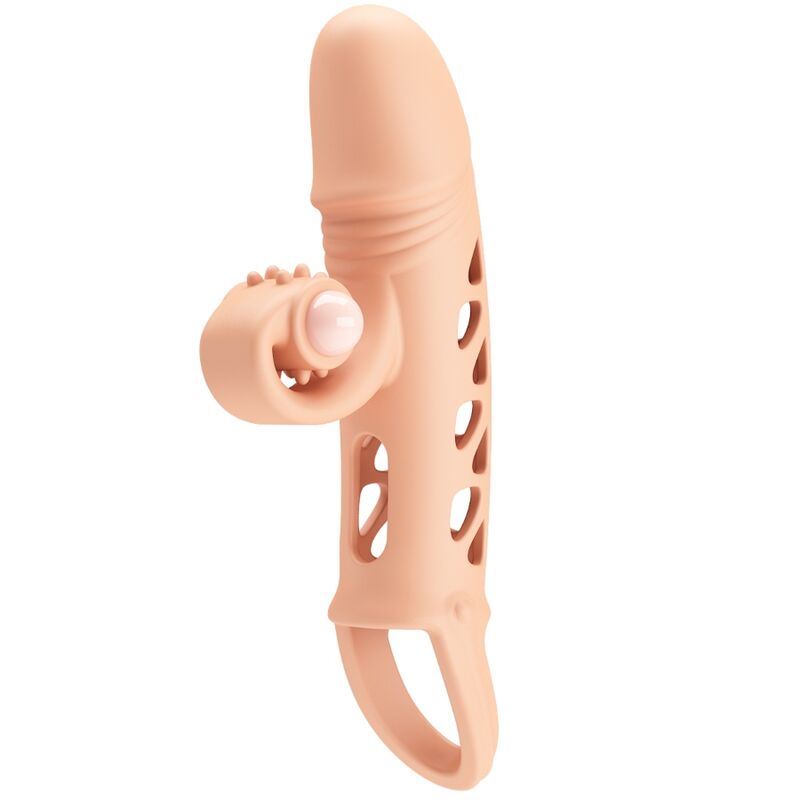 Romance-Guaina Estensore Vibrazione-Silicone · Anelli & Guaine per pene (immagine 3)