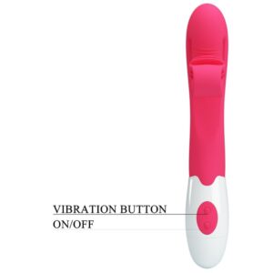 Romance-Rosa Vibratore e Stimolatore 30 Velocità-Silicone, 12 velocità · Vibratori (immagine 6)