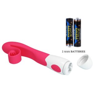 Romance-Rosa Vibratore e Stimolatore 30 Velocità-Silicone, 12 velocità · Vibratori (immagine 5)