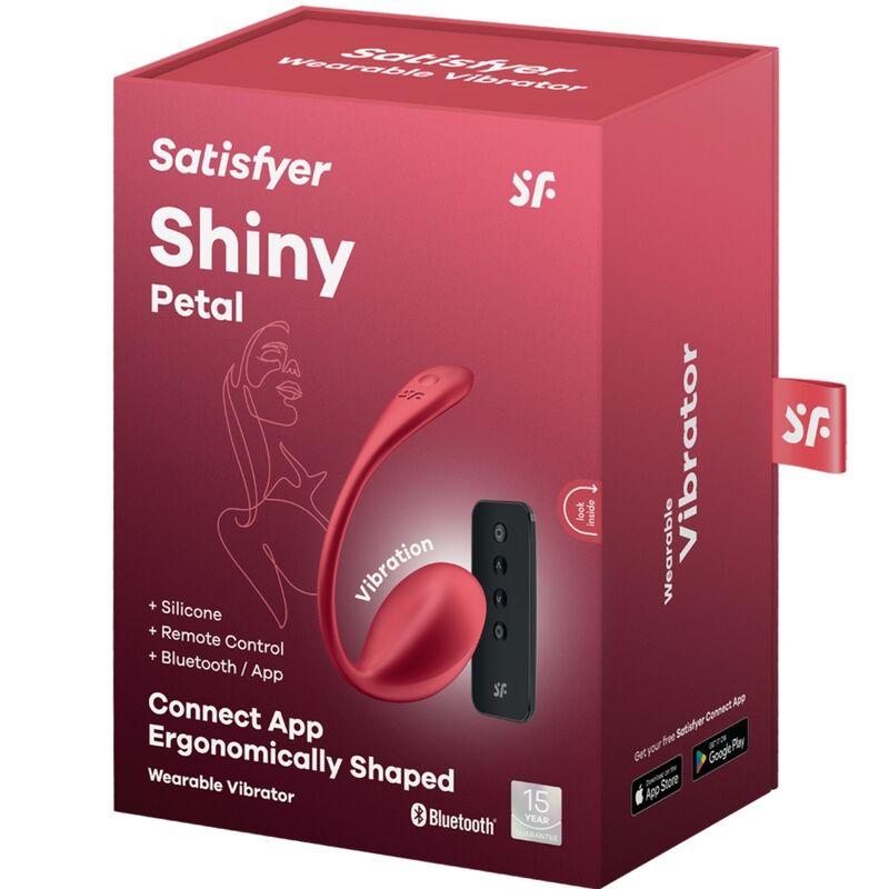 Satisfyer Partner-Shiny Petal Stimolatore G-point con Telecomando 4 Satisfyer Partner-Shiny Petal Stimolatore G-point con Telecomando · Giocattoli per coppie (imaginea 4)