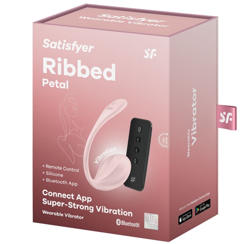 Satisfyer Partner-Ribbed Petalo Stimolatore per il Punto G · Giocattoli per coppie (imaginea 7)