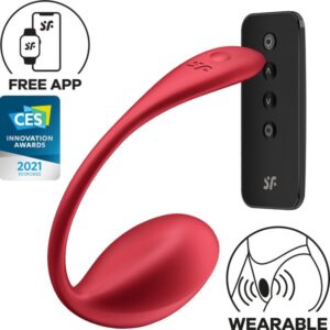 Satisfyer Partner-Shiny Petal Stimolatore G-point con Telecomando