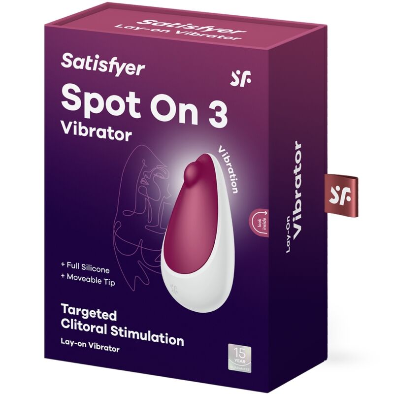 Satisfyer Vibrator-Spot on 3 Stimolatore Clitorideo 5 Satisfyer Vibrator-Spot on 3 Stimolatore Clitorideo · Sex toys (imaginea 5)