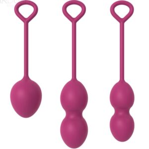 Armony-Anabiosi Vaginale Dumbbell 3 Livelli Burgund-Silicone