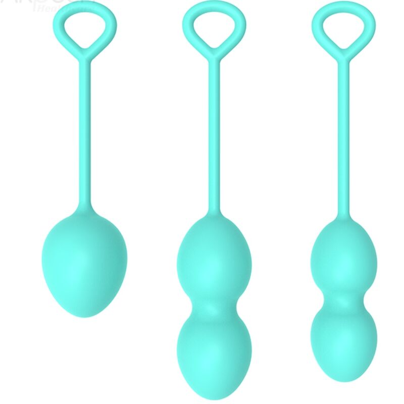 Armony-Anabiosi Vaginale Dumbbell 3 Levels Green-Silicone