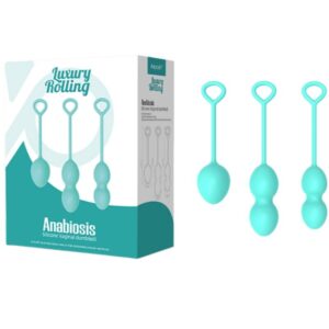 Armony-Anabiosi Vaginale Dumbbell 3 Levels Green-Silicone · Giocattoli anali (imaginea 8)