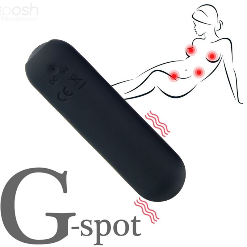 Armony-Splash Haha Vibrator Bullet in Silicone, 10 Vibrazioni, 75 · Vibratori (imaginea 6)
