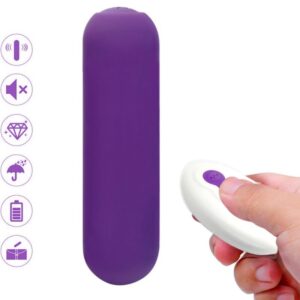 Armony-Splash Joie Vibrator Bullet in Silicone, Telecomando · Vibratori