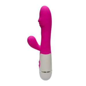 Armony-Abby Vibratore & Stimolatore 16 Velocità Rosa-Silicone, 12 velocità