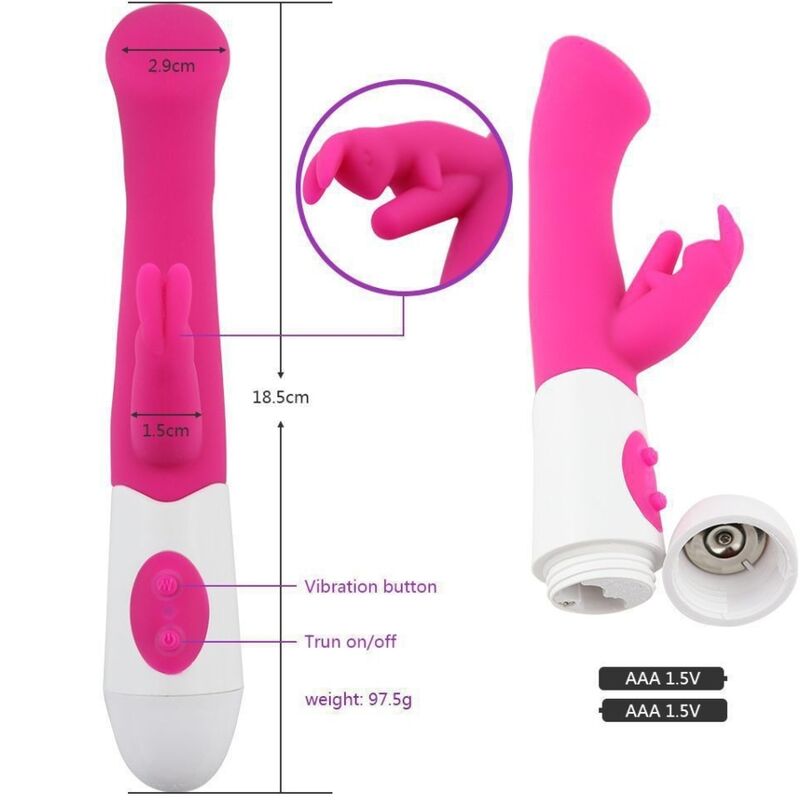 Armony-Vibrator Rabbit si Stimulator G-spot 10 Viteze · Vibratoare (imaginea 4)