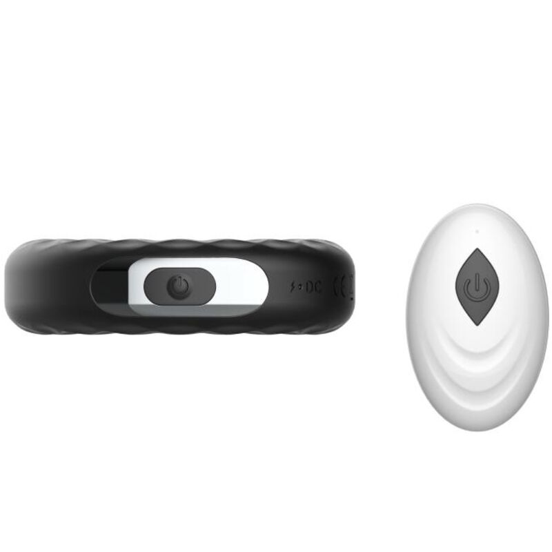 Armony-Lord's Love Anello Vibratore con Telecomando, Nero-Silicone 3 Armony-Lord's Love Anello Vibratore con Telecomando, Nero-Silicone · Anelli & Guaine per pene (imaginea 3)