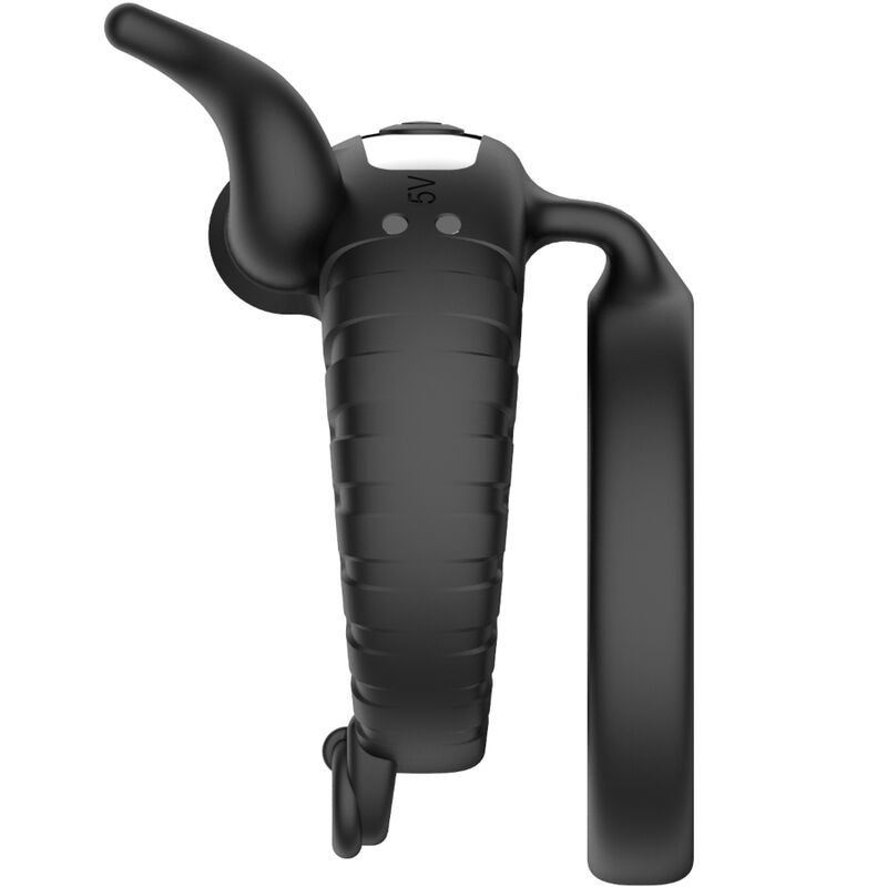 Armony-Anello Vibrator Bull's Passion 10 Velocità Nero-Silicone, 10 · Anelli & Guaine per pene (imaginea 4)