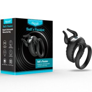 Armony-Anello Vibrator Bull's Passion 10 Velocità Nero-Silicone, 10 · Anelli & Guaine per pene (imaginea 3)