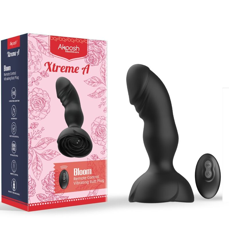 Armony-Extreme di Bloom Rose Vibratore e Plug anale 2 Armony-Extreme di Bloom Rose Vibratore e Plug anale · Giocattoli anali (imaginea 2)