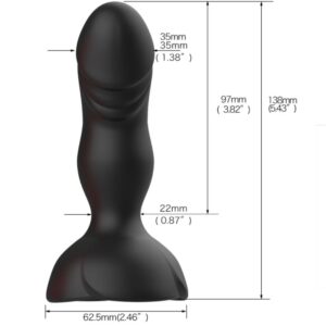 Armony-Extreme di Bloom Rose Vibratore e Plug anale · Giocattoli anali (imaginea 5)