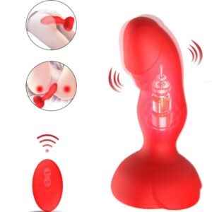 Armony-Extreme di Bloom Rose Vibratore e Plug anale con Telecomando