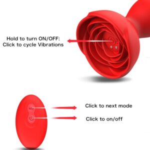 Armony-Extreme di Bloom Rose Vibratore e Plug anale con Telecomando · Giocattoli anali (immagine 4)