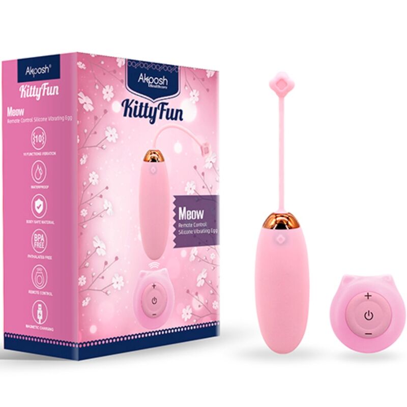 Armony-Kitty Fun Vibratore Tipo Uovo con Telecomando, 10 Vibrazioni 23 Armony-Kitty Fun Vibratore Tipo Uovo con Telecomando, 10 Vibrazioni · Vibratori (imaginea 5)