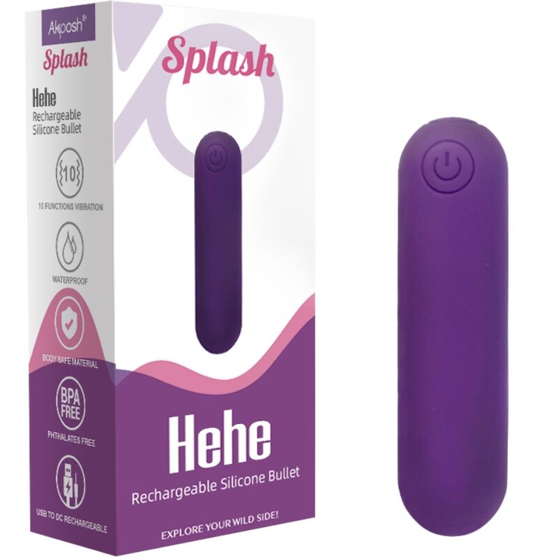 Armony-Splash Hehe Vibrator Bullet in Silicone, 10 Vibrazioni, 65 6 Armony-Splash Hehe Vibrator Bullet in Silicone, 10 Vibrazioni, 65 · Vibratori (imaginea 6)