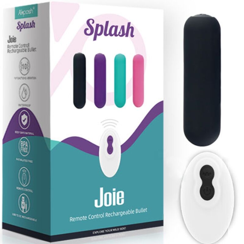 Armony-Splash Joie Bullet Vibratore in Silicone con Telecomando 8 Armony-Splash Joie Bullet Vibratore in Silicone con Telecomando · Vibratori (imaginea 8)