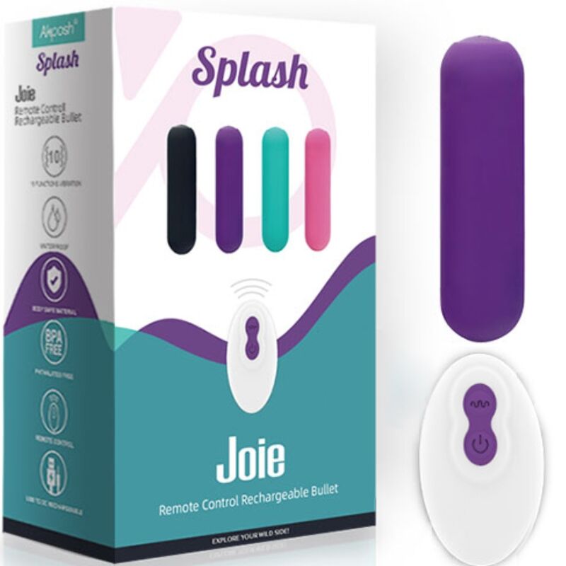 Armony-Splash Joie Vibrator Bullet in Silicone, Telecomando · Vibratori (imaginea 6)