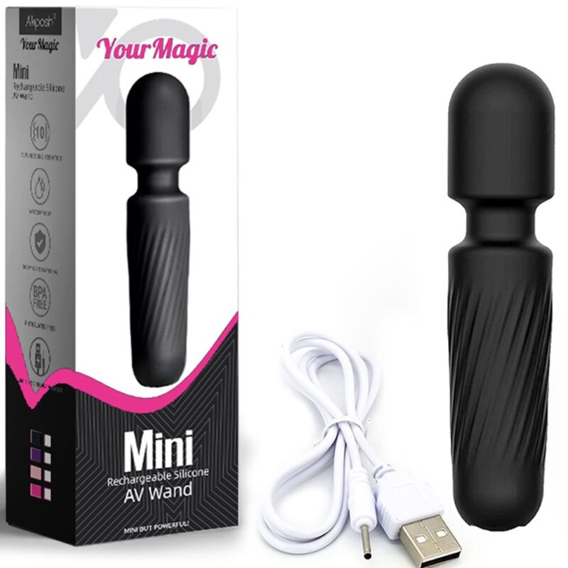 Armony-Mini massaggiatore magico e vibratore ricaricabile, 10 · Vibratori (imaginea 6)