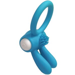 Armony-Mr Bunny Anello Vibratore di Silicone Nero-Waterproof 10 Armony-Mr Bunny Anello Vibratore di Silicone Nero-Waterproof · Anelli & Guaine per pene (imaginea 5)