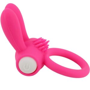 Armony-Mr Bunny Inel Vibrator din Silicon Roz-Waterproof · Inele & Mansoane Penis (imaginea 4)