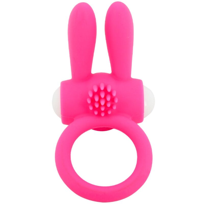 Armony-Mr Bunny Anello Vibratore di Silicone Rosa-Waterproof 1 Armony-Mr Bunny Inel Vibrator din Silicon Roz-Waterproof · Inele & Mansoane Penis