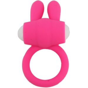 Armony-Mr Bunny Inel Vibrator din Silicon Roz-Waterproof · Inele & Mansoane Penis (imaginea 3)