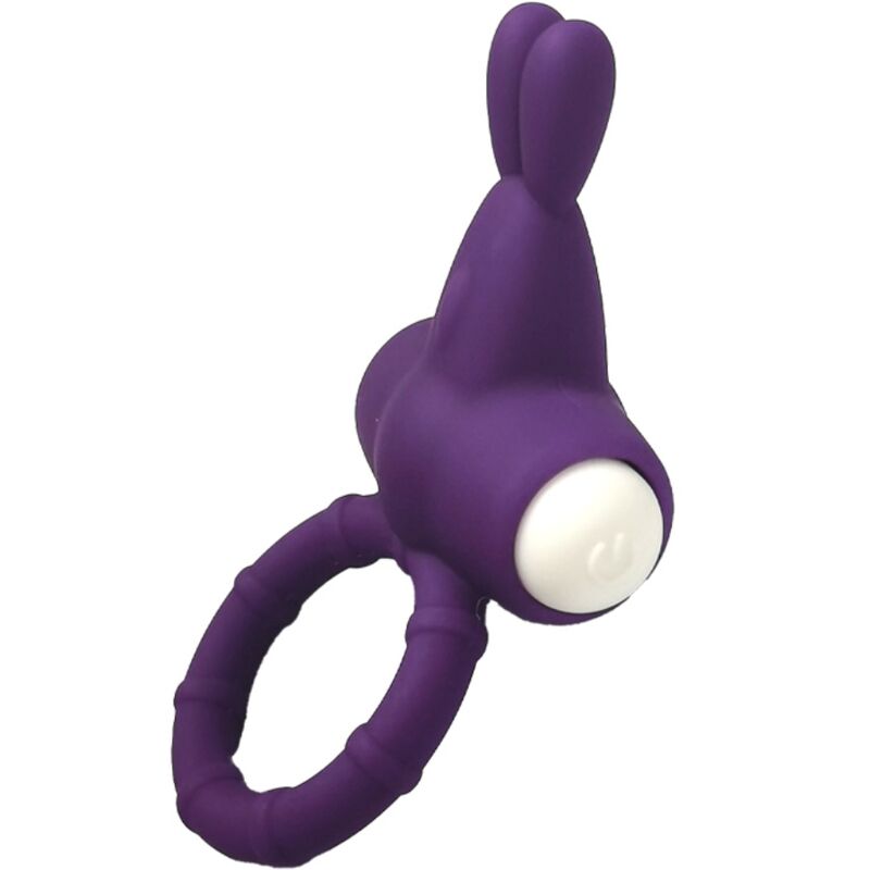 Armony-Ms Bunny Anello Vibratore Silicone Viola-Waterproof · Anelli & Guaine per pene