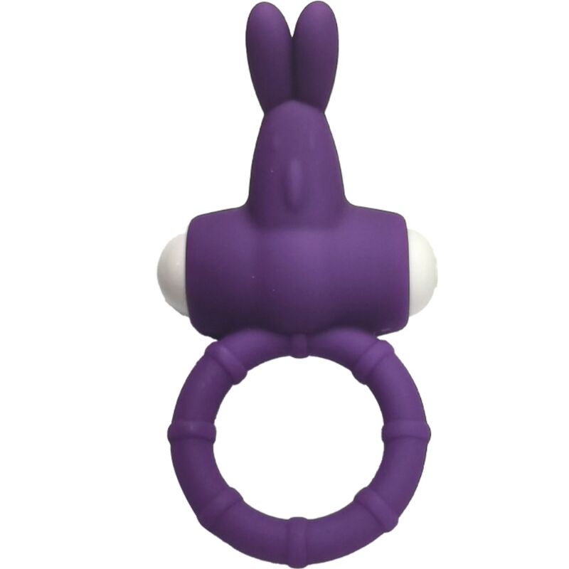 Armony-Ms Bunny Anello Vibratore Silicone Viola-Waterproof · Anelli & Guaine per pene (immagine 3)