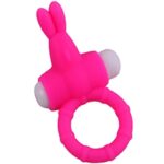 Armony-Ms Bunny Anello Vibratore Silicone Rosa-Waterproof · Anelli & Guaine per pene
