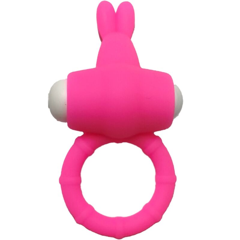 Armony-Ms Bunny Anello Vibratore Silicone Rosa-Waterproof 2 Armony-Ms Bunny Anello Vibratore Silicone Rosa-Waterproof · Anelli & Guaine per pene (imaginea 2)