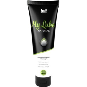 Intt Lubricants-My Lube Gel intimo a base d'acqua, naturale, 100ml