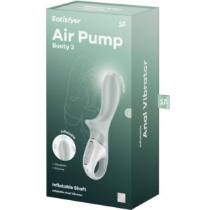 Satisfyer Vibrator-Air Pump Booty 3 Vibratore anale gonfiabile · Vibratori (immagine 6)