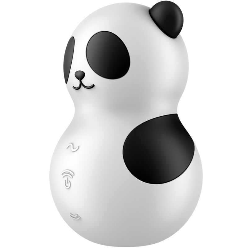 Satisfyer Air Pulse-Pocket Panda Stimolatore e vibratore Nero e · Vibratori (immagine 5)
